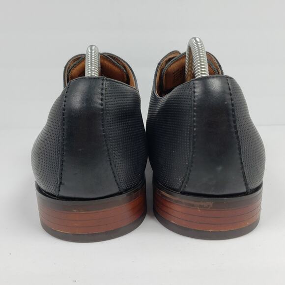 Florsheim Postino Cap Mens Size 11 D Black Leather Oxford Dress Shoes 15149-001 main image 7